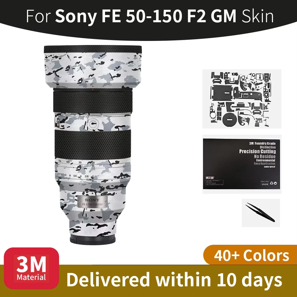 

For Sony 50 150mm gm Skin,Sony FE 50-150mm F2 GM Lens Sticker,Scratch-resistant protective film, full coverage protection