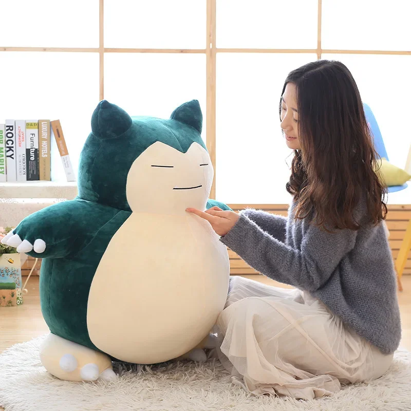 30/50cm Pokemon Series Pet Sprite Snorlax Cute Plush Doll bambini Sleeping Snorlax Pillow regalo di natale per ragazzi e ragazze