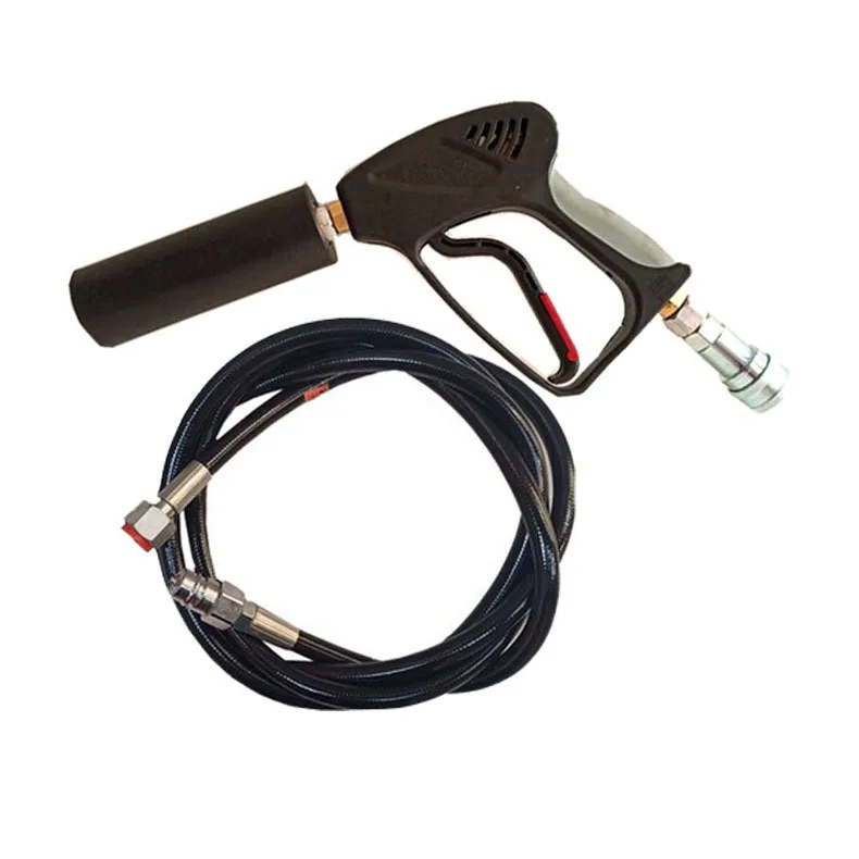CO2 Jet Gun Handheld Carbon Dioxide Smoke Gun Dry Ice Fog Machine DJ Atmosphere Gun Stage Prop for Nightclub Bar Wedding Party