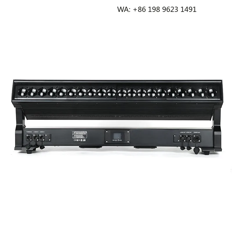 20x40W IP65 Waterproof Zoom Bar Light Moving Head Stage Lamp Wash Strobe Dual Effect for Outdoor Disco Club