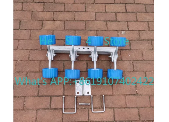 Eight-head roller set + bracket, marine yacht trailer accessories