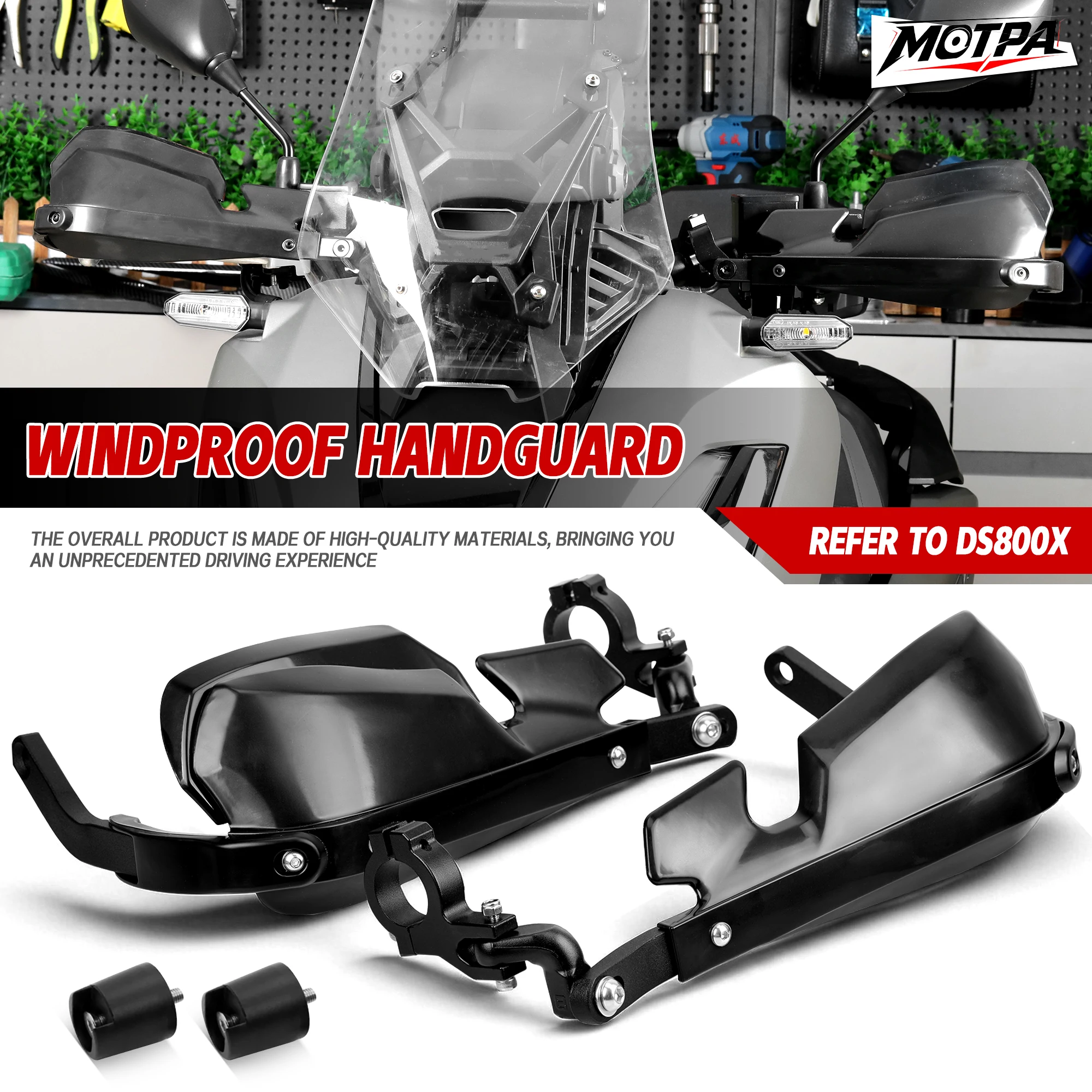 For HONDA ADV350 2018-2024 2026 Dedicated Hand Guard Motorcycle Handguards Handlebar Guards Windshield
