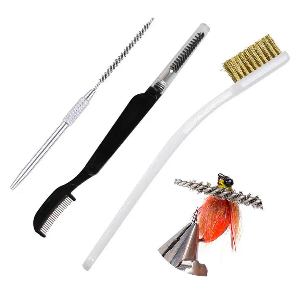 يطير ربط أدوات الدورية يطير ربط ملزمة الفولاذ المقاوم للصدأ يطير ربط سوط التشطيب بكرة حامل حورية Midge غاسل مصنع