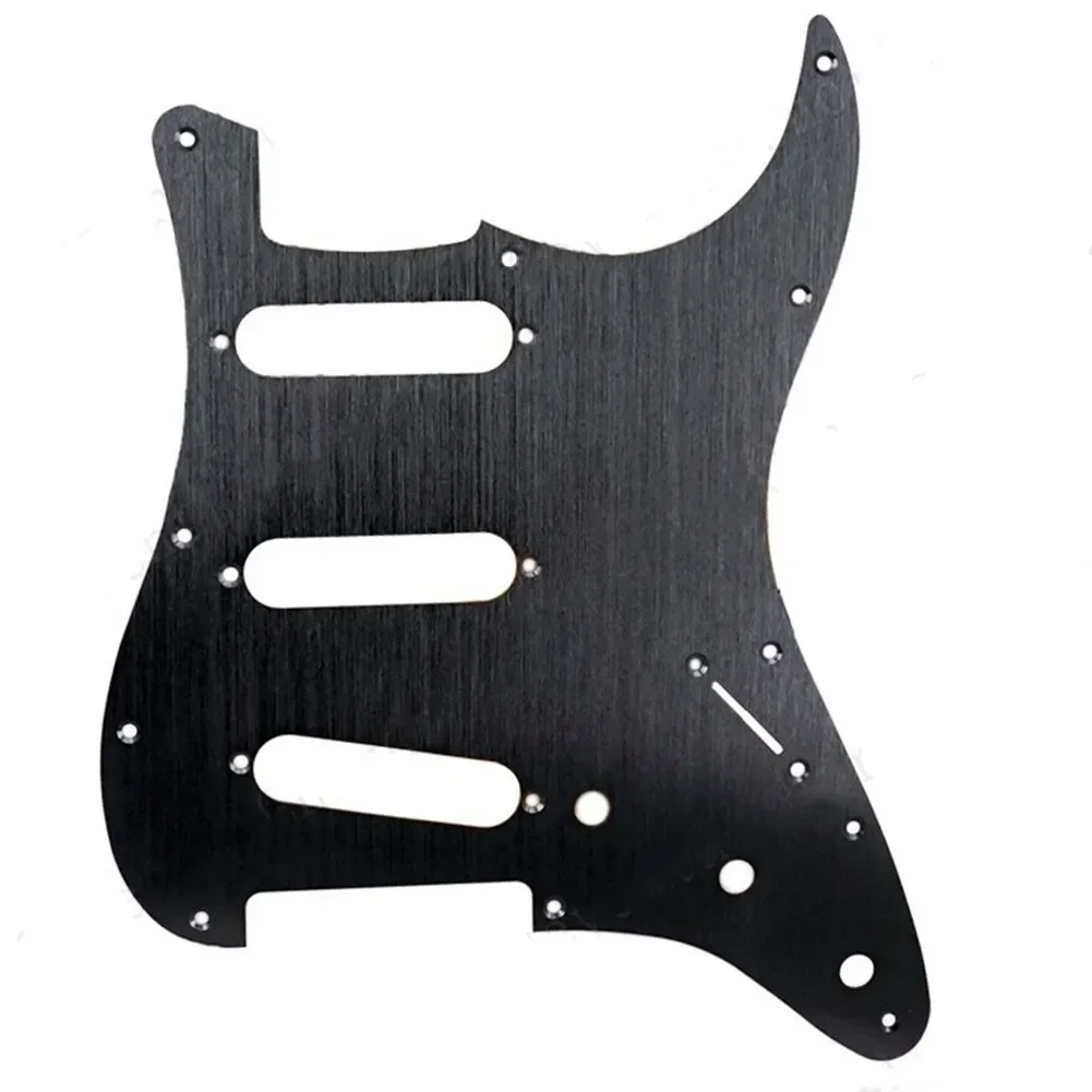 11 Hole SSS Metal Guitar Pickguard Scratch Plate For ST Electric Guitars Aluminum Guitar Parts Replacement 5 Colors