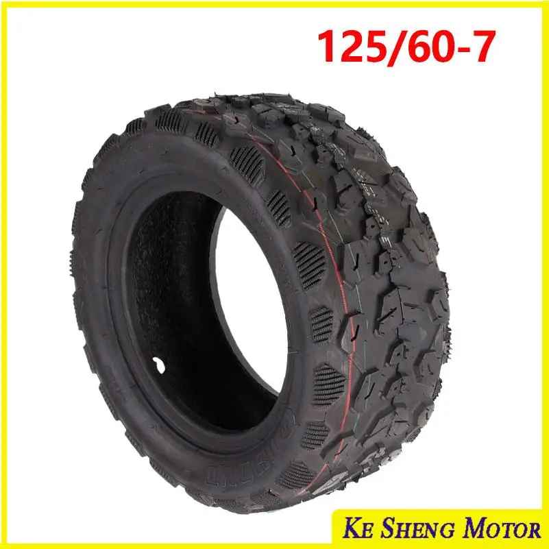 125/60-7 Tubeless Off Road Wide-Body Vacuum Tire  Compatible With for Dualtron X Scooter DTX Accessories