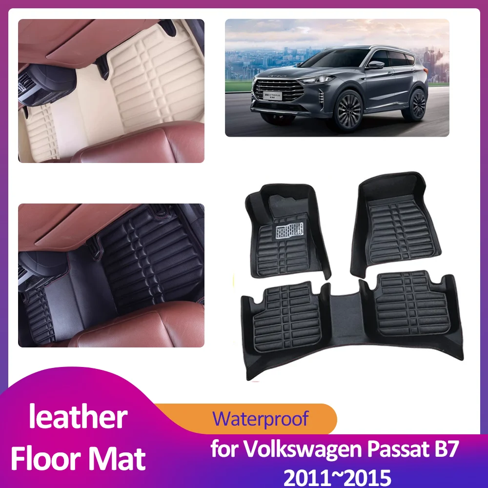 

Car Floor Mat for Jetour X70 Plus Soueast DX8 2021~2023 2022 Leather Foot Inner Liner Waterproof Carpet Pad Custom Accessories