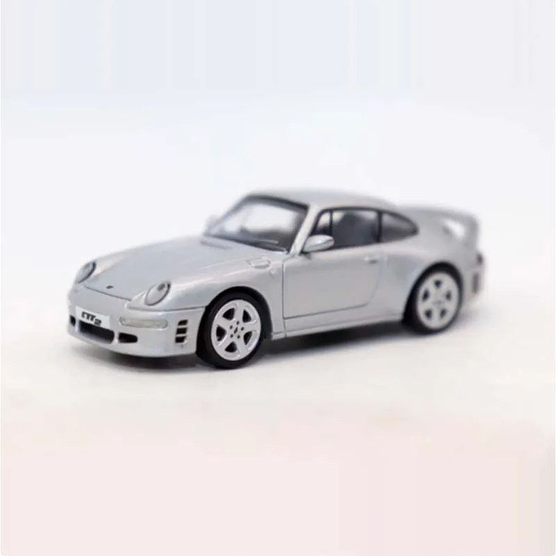 Escala 1:64 1995 RUF CTR2 Carro Esportivo Simulação Liga Modelo de Carro Exibição Estática Brinquedo Colecionável Presente Ornamento Lembrança Decoração