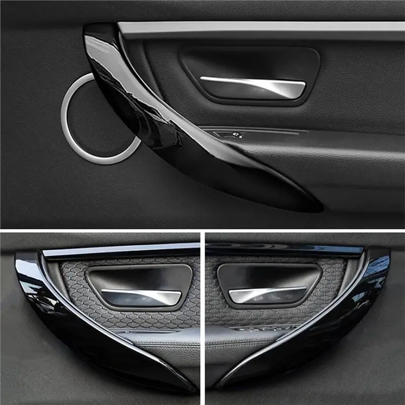 For BMW 3 Series 4 Series 3GT F34 F36 F30 2013-2018 Car Interior Door Handle Covers 320I 328I 330I 335I 340I-A91R view 6