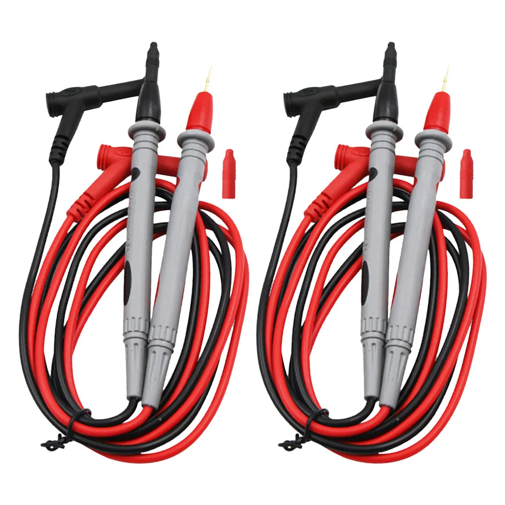 

Набор из 1 шт. профессиональных измерительных щупов для мультиметра: ультратонкие остроконечные иглы с силиконовым покрытием для цифровых мультиметров и ИС