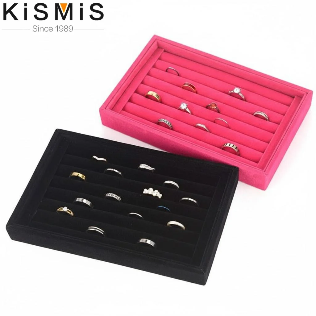 

Бархатная замшевая шкатулка для драгоценностей, органайзер, серьги, кольца, подставка, держатель, стойка, витрина, чехол для хранения тарелок