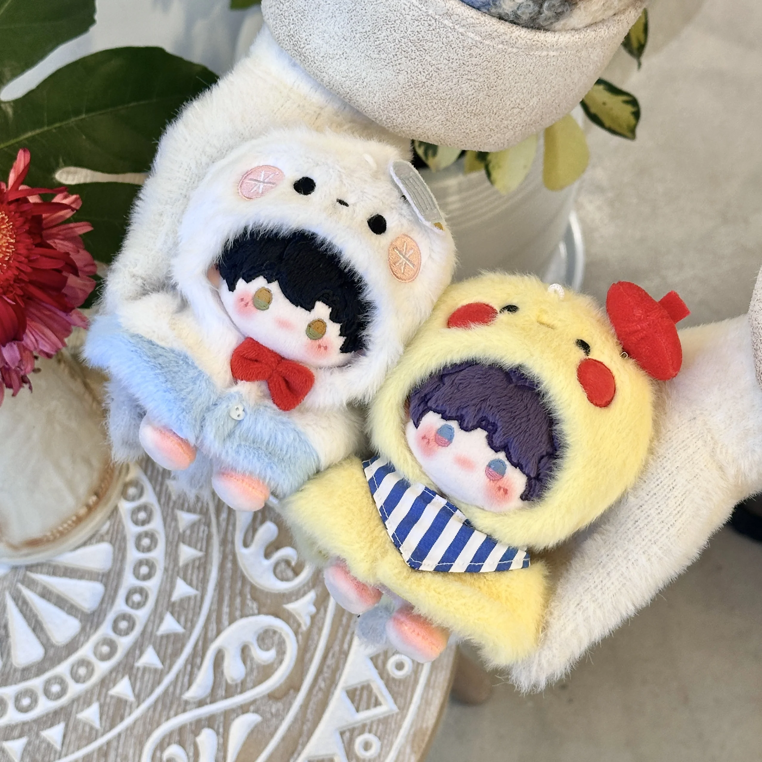 Clothes Love and Deepspace Sylus Zayne Xavier Ralayo Cloak Suit Cosplay 10cm Doll for Toy