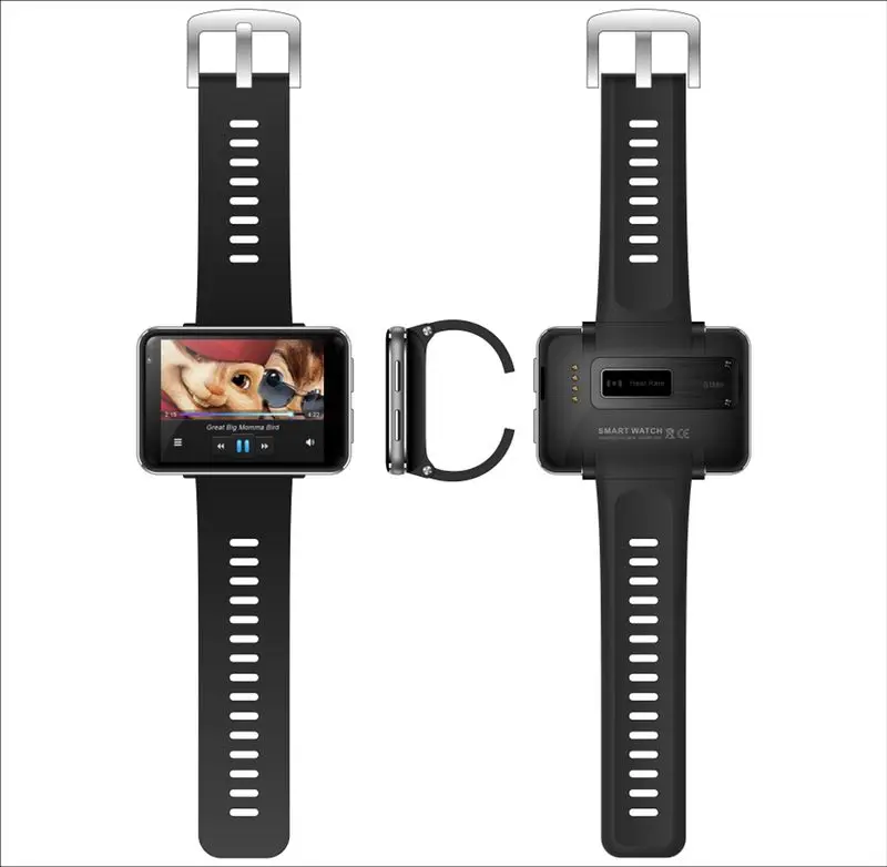 W magazynie szybka wysyłka 2.82 calowy duży ekran smart watch 16GB 32GB ROM 4G karty Sim wifi zegarek