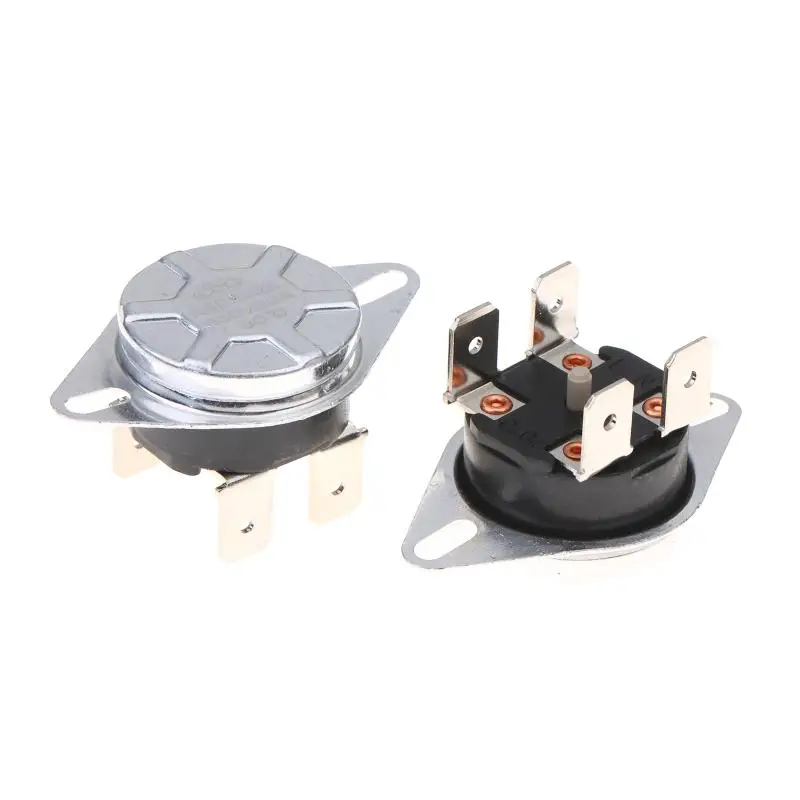 New Sale KSD302X/T 250V20A Temperature Sensor 75-95 Degrees 4Pin Bipolar Temperature Switch Manual Reset Heater Thermostat