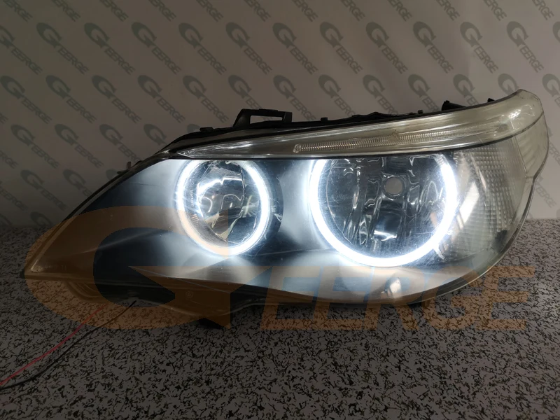 For BMW E60 E61 520i 525i 530i 540i 545i 550i M5 Pre LCI 2003 - 2007 Ultra Bright CCFL Angel Eyes Kit Halo Rings