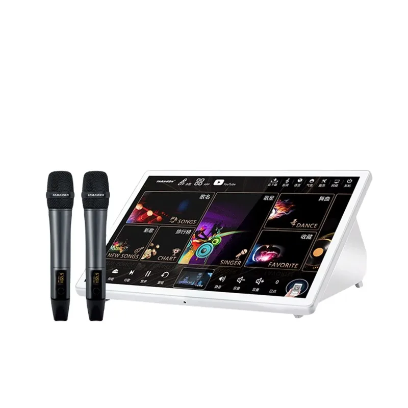 

InAndOn 5in1 6T New Technology Professional Manufacturing 15.6 Inch Touch Screen Home Theater KTV Karaoke System