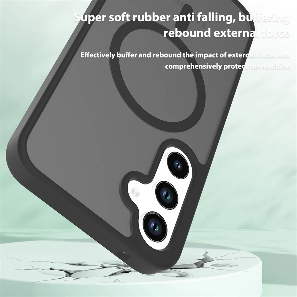 For Samsung Galaxy A56 A55 5G Case PC + TPU Back Cover Galaxy A36 A35 5G Phone Case For Samsung A26 A25 A16 A15 5G Luxury Cover - náhled 5