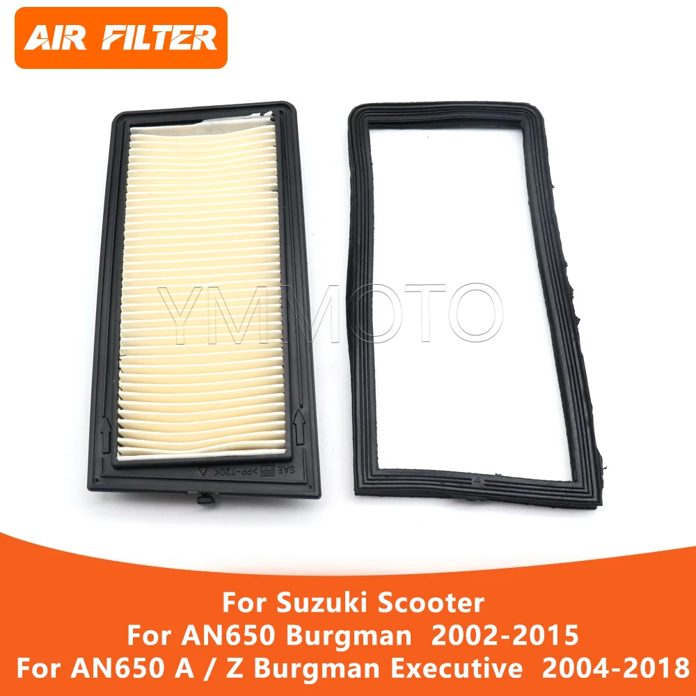 Air Filter For Suzuki AN650 AN 650 Burgman 2003-2018 Motorcycle Engine Intake Cleaner Replacement Element