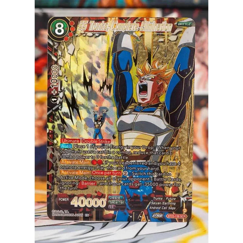 반다이 드래곤 볼 슈퍼 박스 시리즈 세트 06 완벽한 조합 B23 TCG 일본 애니메이션 영어 컬렉션 카드