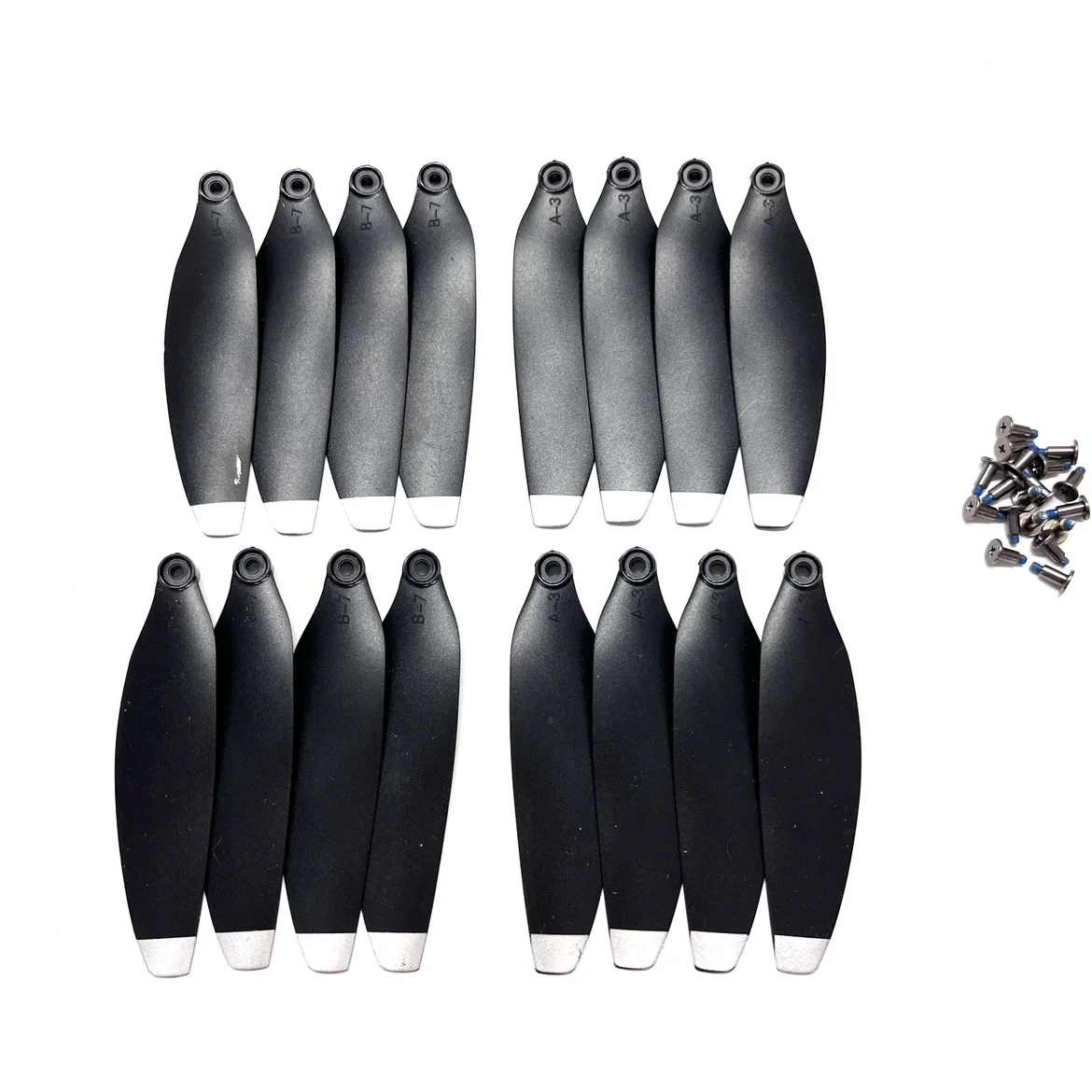 New DH-3/ CS-15 RC Foldable Drone Four Axis Quadcopter Spare Parts Blade Propeller Maple Leaf Wing Propellers Blades 16PCS