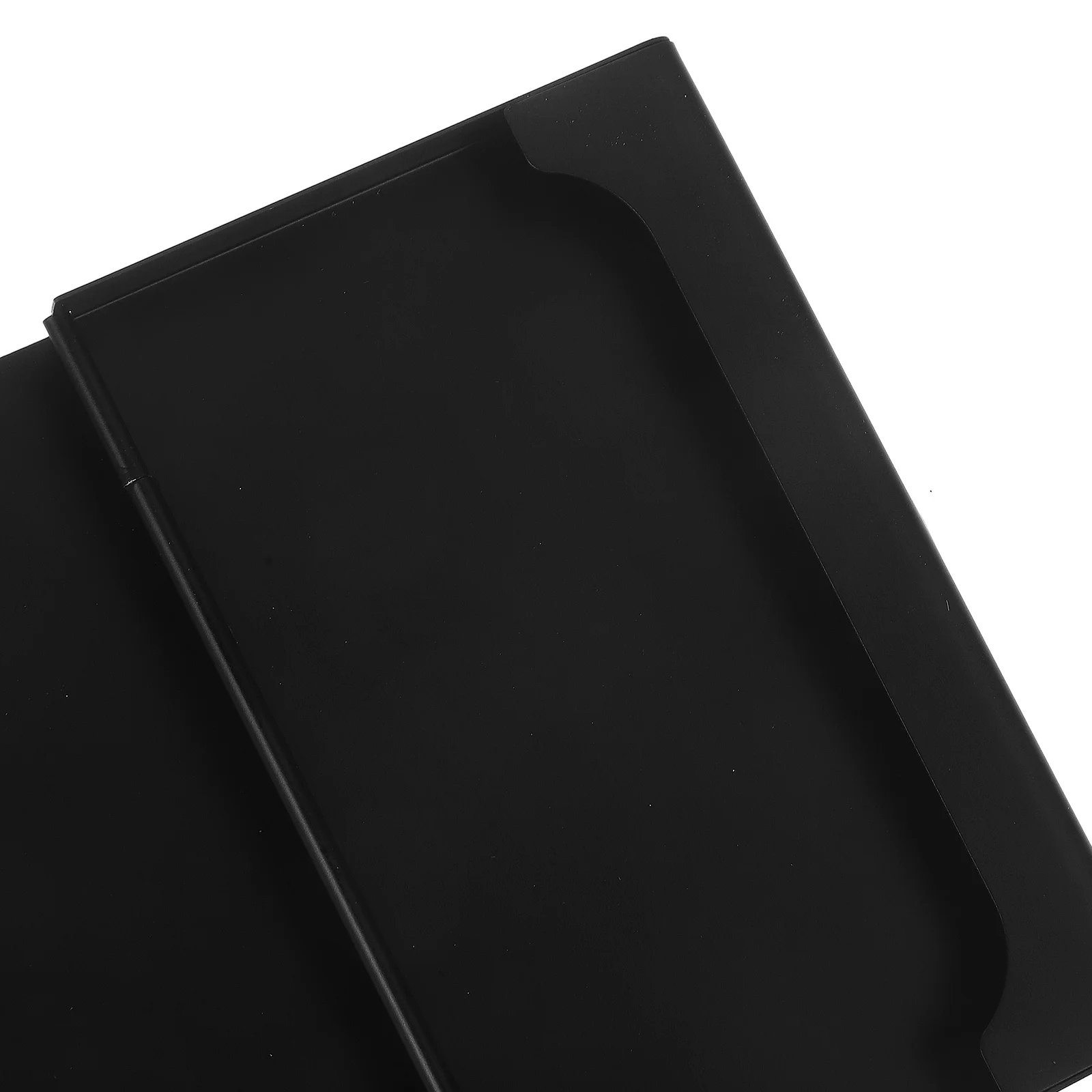 

Desktop Business Card Holder Box Stylish Cards Storage Case for Office Use Large Capacity Water-Resistant Organized Name Cards