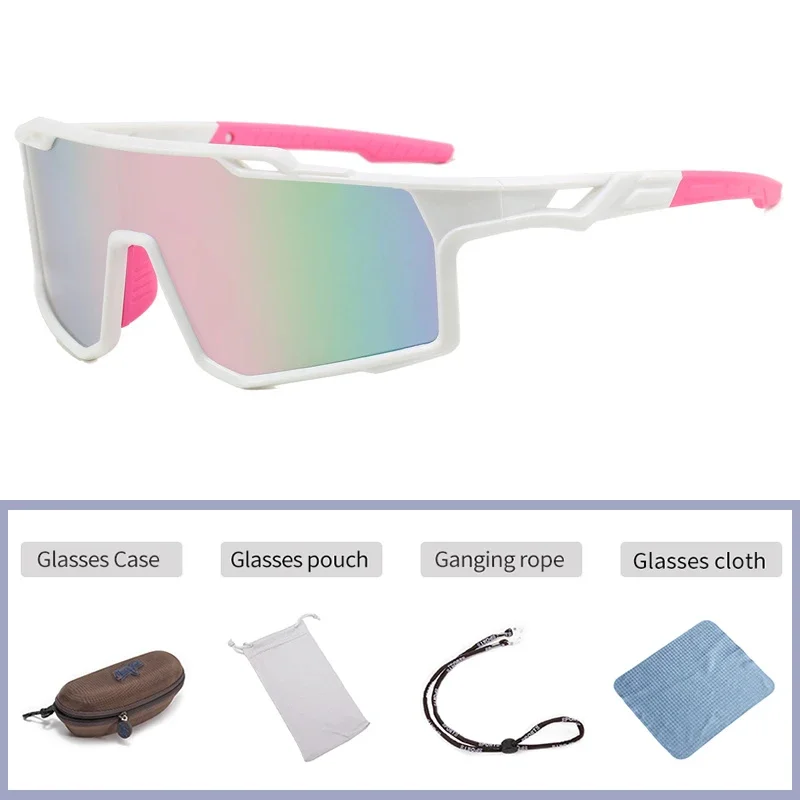 Professional Cycling Glasses UV400 Men's Bike Sunglasses Outdoor Sports Eyewear Multi-color Goggles