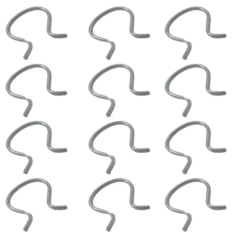 12pcs/set Door Handle Window Crank Retainer Horseshoe Clip Plastic Fastener Clips For Chevrolet For Pontiac For Buick 1949-1970