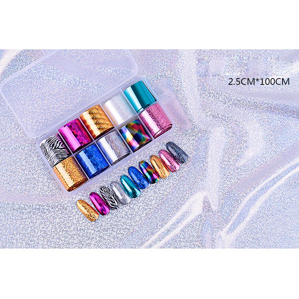 

5 Boxes Stickers for Sky Manicure Paper Set Pastes Beauty Salon Nail Art Creative