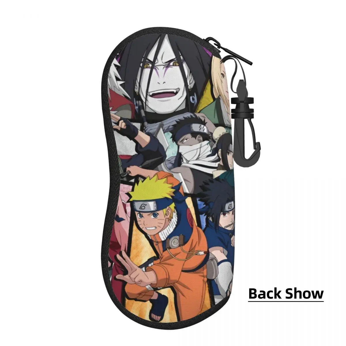 Custom U-Uzumakies N-Narutoes Manga Hot Shell Eyeglasses Protector Cases Cute Sunglass Case Glasses Bag