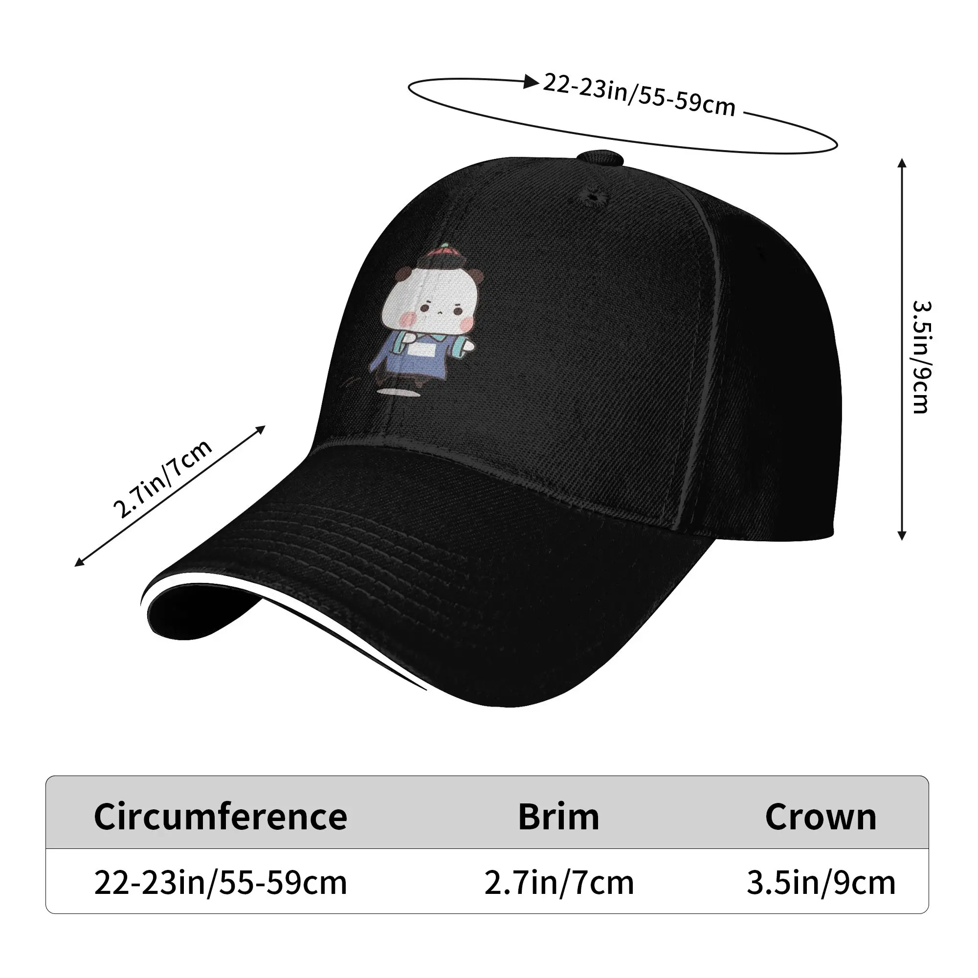 Cute Dudu Zombie Is Looking For Bubu Baseball Cap  Summer Casual Trucker Hat For Female Male Outdoor Gym Sun Baseball Caps