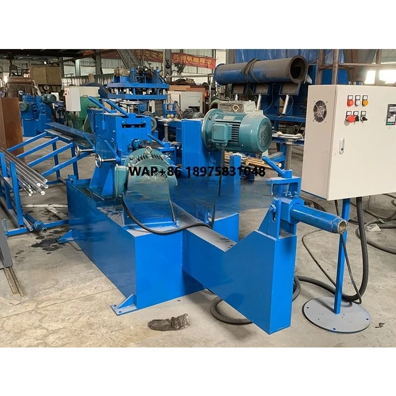 Hydraulic automatic metal steel bar straightening machine Steel wire straightening and cutting machine Second-hand steel bar