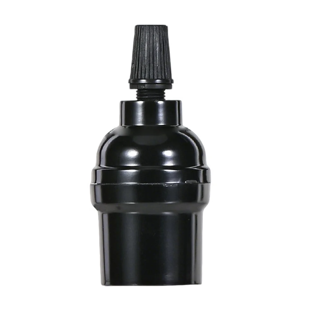 For Retro Bakelite Lamp Holder Socket E26 E27 for Custom Lighting Projects Industrial Decor and Fixture Repair