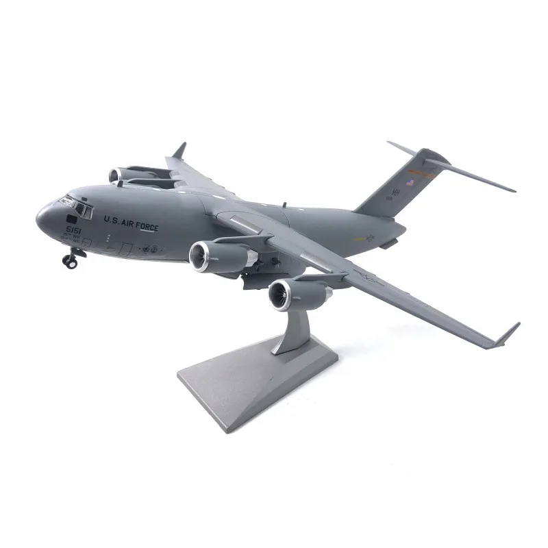 

1/200 Scale US C-17 Globemaster III Strategy Transport Aircraft Diecast airplane toy metal Plane Model kit for adults Gifts