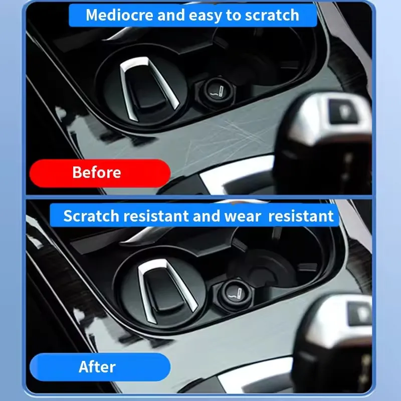 For Dodge Attitude 2024 2025 Car Interior Center Console Transparent TPU Protective Film Anti-scratch Repair Film Refit Sticker