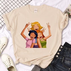 Totally Spies t-shirts women comic graphic streetwear tshirt female graphic designer clothes