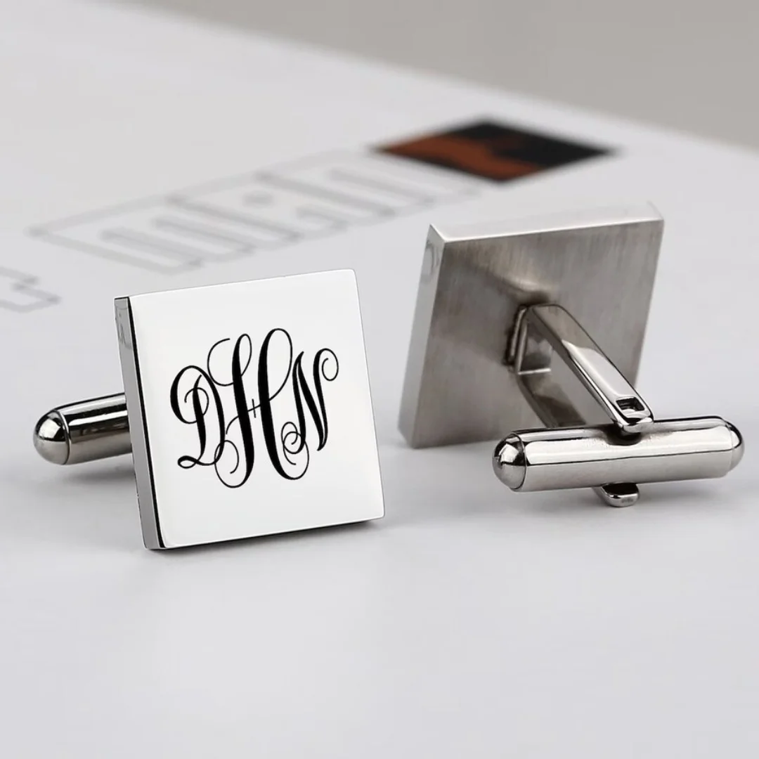 

Мужские запонки на заказ, персонализированные манжеты с граруровкой, рубашка, пуговицы, свадебные украшения из нержавеющей стали на заказ, мужские запонки