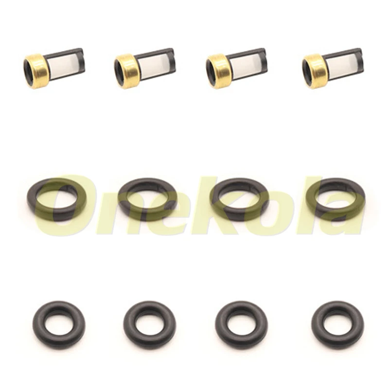 

Fuel Injector Seal O-Ring Kit Seals Filters for BMW 320i 325i 325ci E46 M54 1427240 13537546244 13537546245