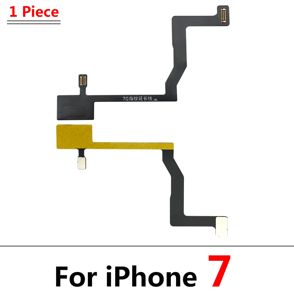 New Home Touch ID Return Fingerprint Button For Iphone 6 6S 7 8 Plus Motherboard Connection Connector Flex Cable Assembly