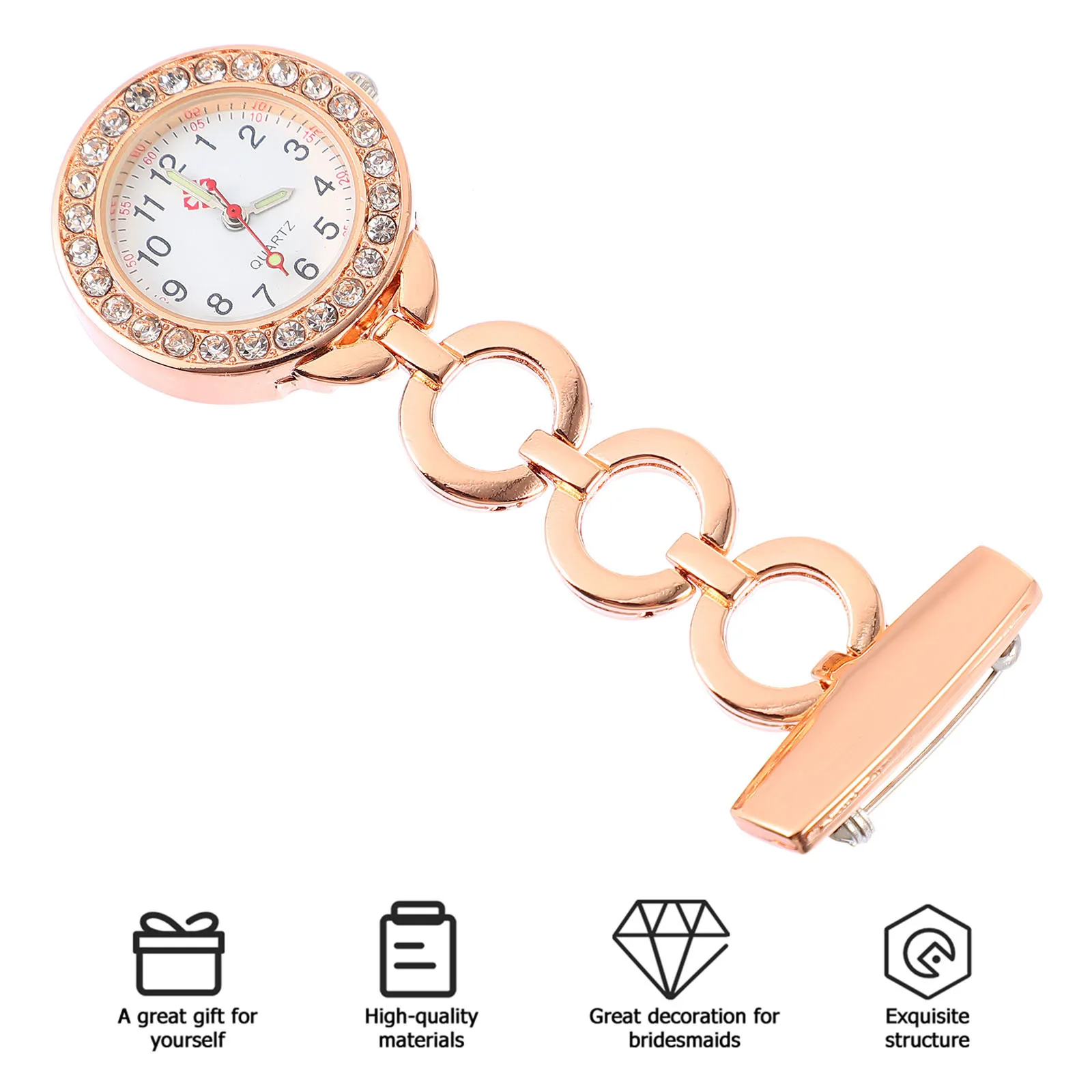 ممرضة فوب المحمولة الصدر شنقا ووتش للنساء الممرضات الأطباء الطاقم الطبي هدية ساعة الجيب طالب ممرضة الساعات