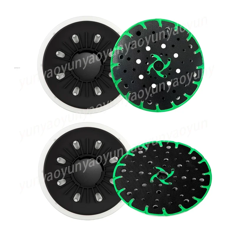 Soft Sanding Pad+ Hard Sanding Pad(2-Pack), For Sander, 6 Inch Back-Up Sanding Discs Included
