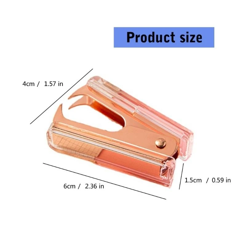 652F 플라스틱 및 금속 스테이플 추출기 도구 스테이플 리무버 편안한 그립 디자인