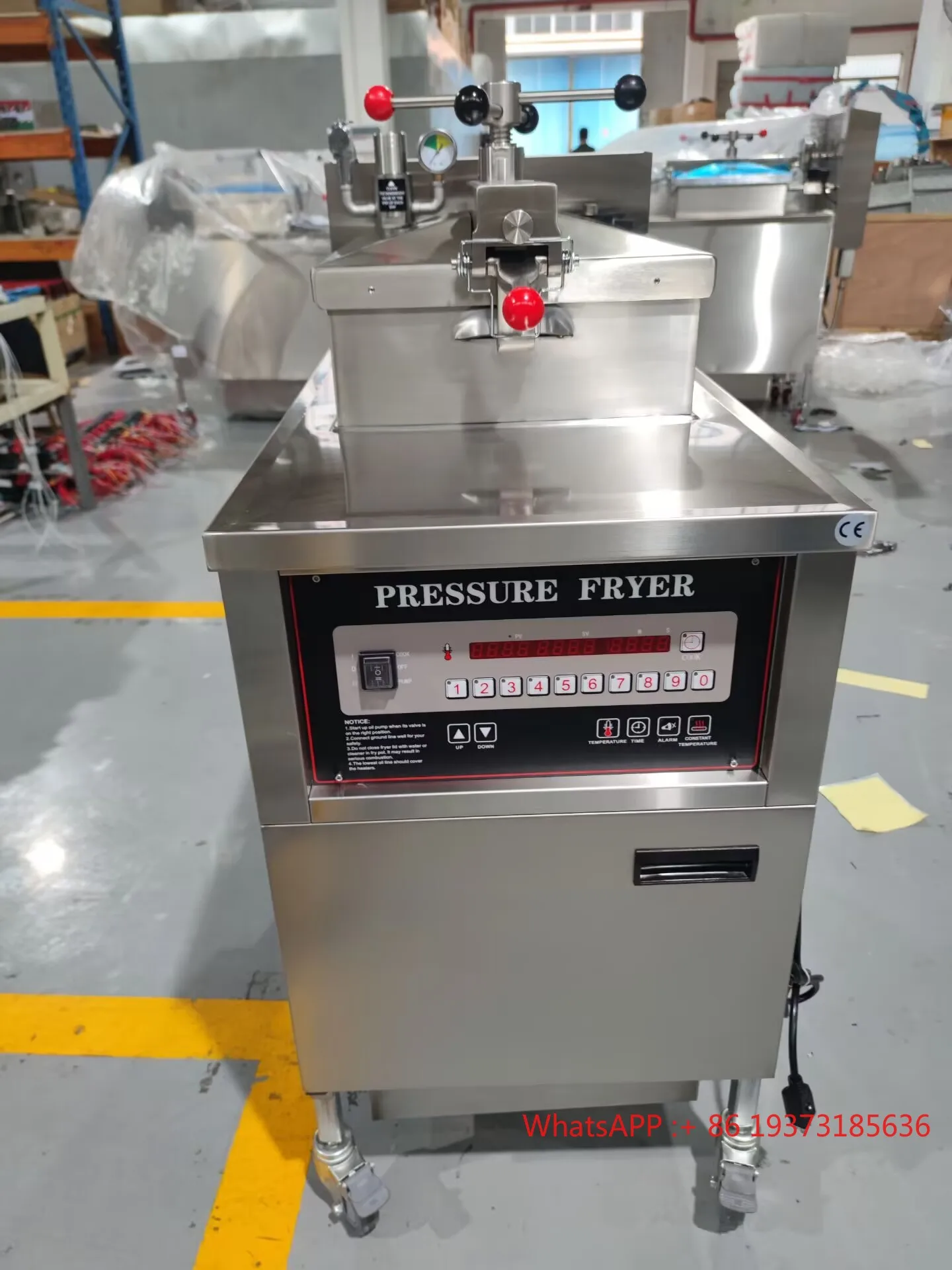 Commercial Deep Electric Gas High Quality CE ISO Henny Penny Broaster Pressure Fryer Broaster Chicken Fryer for Sale view 2