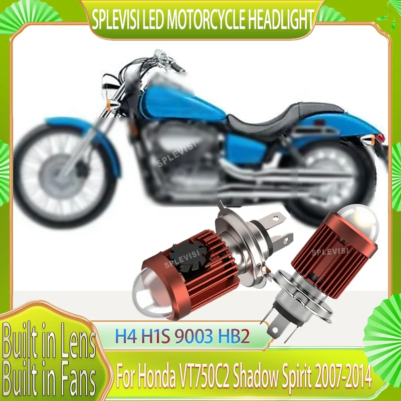 

​IP67 Rated H4 LED Headlight - Dustproof and Waterproof For Honda VT750C2 Shadow Spirit 2007 2008 2009 2010 2011 2012 2013 2014