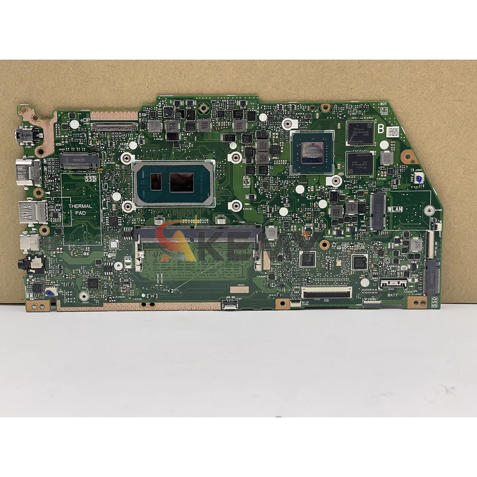 Płyta główna X532EQ do laptopa ASUS VivoBook X532E V532EQ K532EQ X532EQ S532EQ z procesorem 11. generacji I3 i5 i7, 100% przetestowana, sprawna, stk