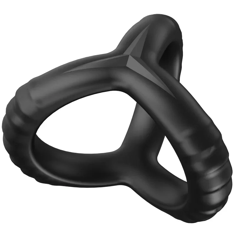 Silicone Penis Ring Delay Ejaculation Super Small Chastity Cage Retainer Lock Semen Scrotum Stretcher Cockring Sex Tool For Men