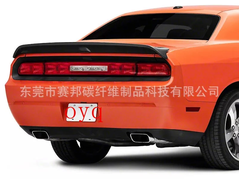 For Dodge Challenger 2015-2021 high quality ABS Plastic Unpainted Color Rear Spoiler Wing Trunk Lid Cover Car Styling