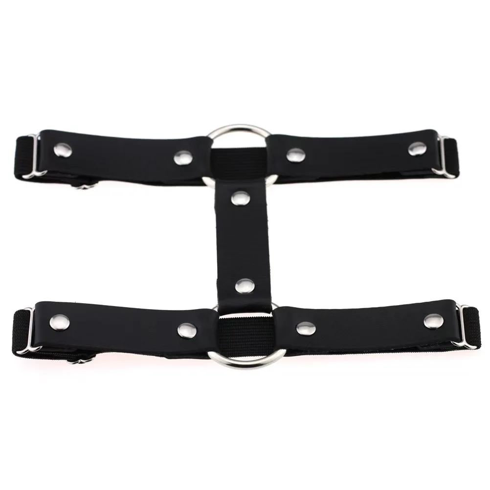 Punk Hip-Hop Pu Leather Ring Leg Ring Women's Body Chain Strap Thigh Ring Garter Belt Fashion Clothing Valentine's Day Gift