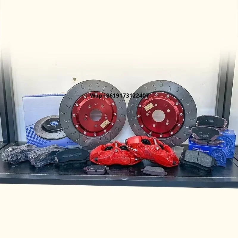 High Performance Modified Multi-piston Auto Brake Accessories Front&Rear Big Brake Kit for Ej 10Th Gen 2009 2012