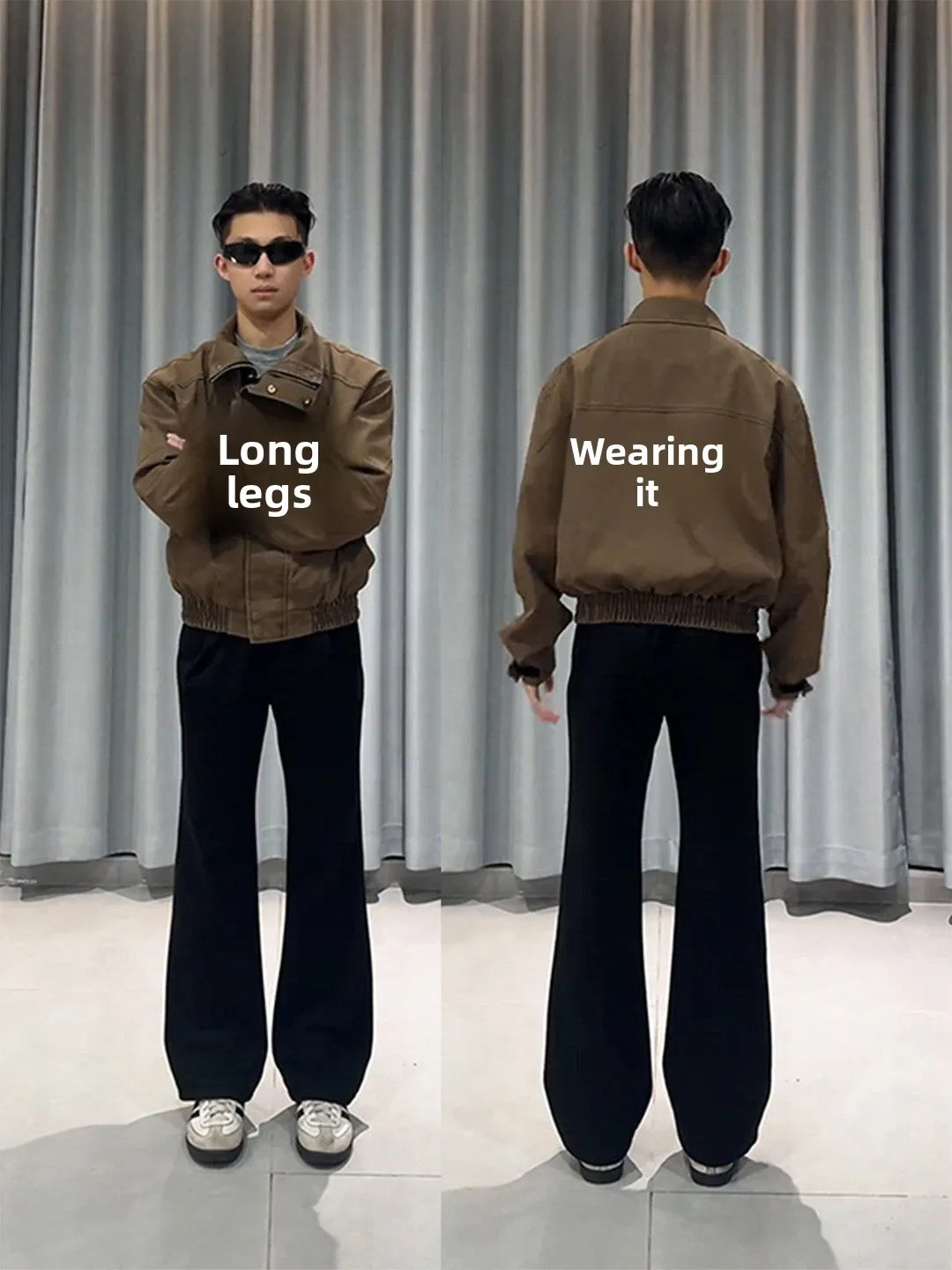 

Мужские джинсы Bla Slim Fit Micro Flare: весенние узкие прямые брюки Cleanfit Knife из денима со средней посадкой