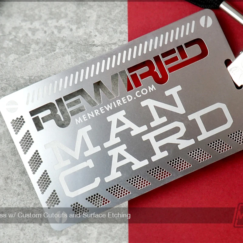 

Stainless steel hangtag, membership card, metal card, business card, exhibition ticket, gift card production