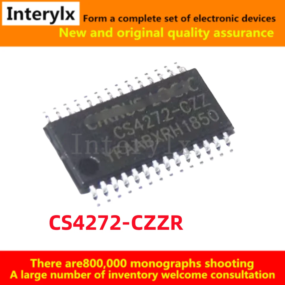 2-10Pcs/Lot Genuine Original CS4272-CZZ CS4272 Audio Decoder CS422-CZZR SMD TSSOP-28 Chip